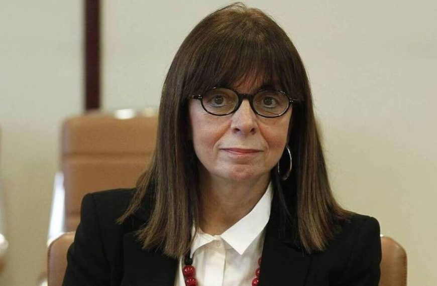 Ιστορική εκλογή: Με 261 ψήφους η Αικατερίνη Σακελλαροπούλου Πρόεδρος της Δημοκρατίας