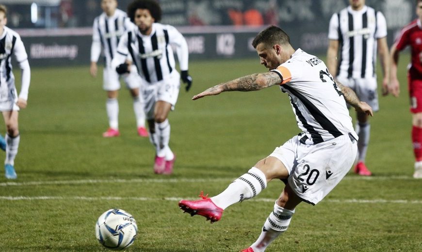 Στην κορυφή της βαθμολογίας ο ΠΑΟΚ – Νίκησε 1-0 τον Βόλο