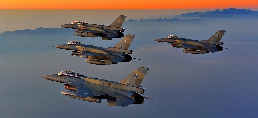 Αερομαχίες στο Αιγαίο – Υπερπτήσεις από τουρκικά F16, αναχαίτιση από τα ελληνικά