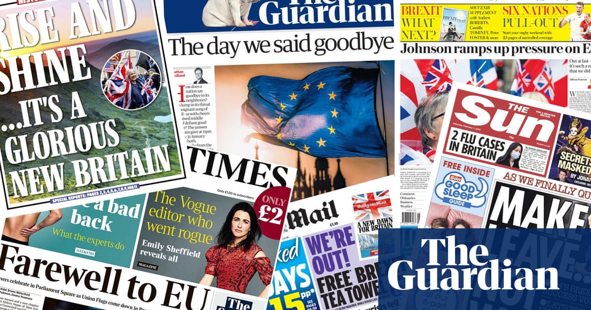 Guardian: Η μέρα που είπαμε αντίο- Πως υποδέχεται ο βρετανικός τύπος το Brexit