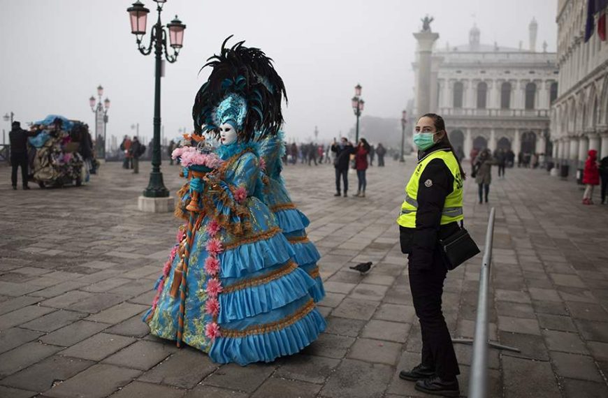 Η Ιταλία σε πανικό λόγω κοροναϊου- Σταματά το Καρναβάλι της Βενετίας, ακυρώσεις&hellip;