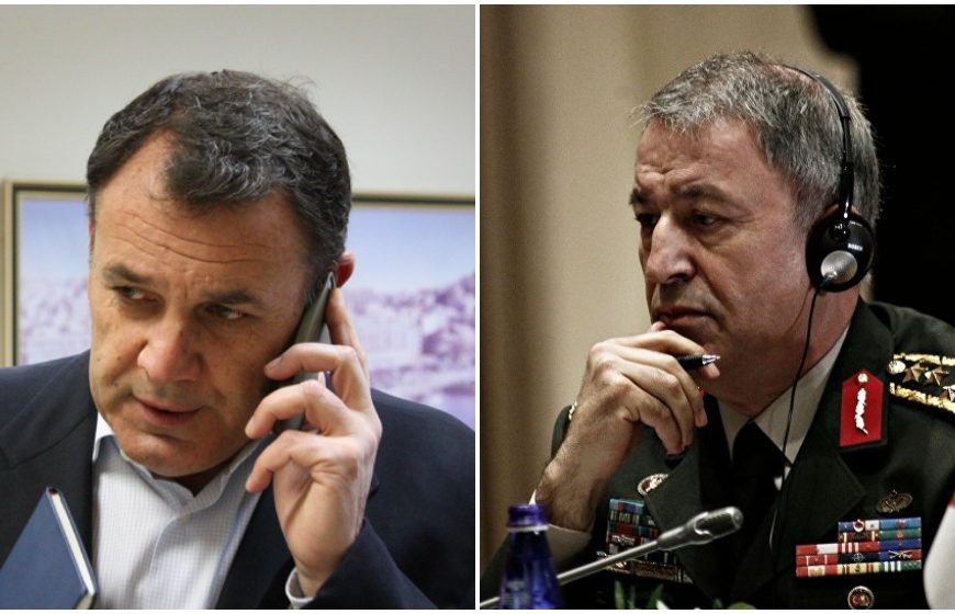 Τηλεφωνική επικοινωνία Παναγιωτόπουλου- Ακάρ για την έναρξη των διαπραγματεύσεων για τα ΜΟΕ