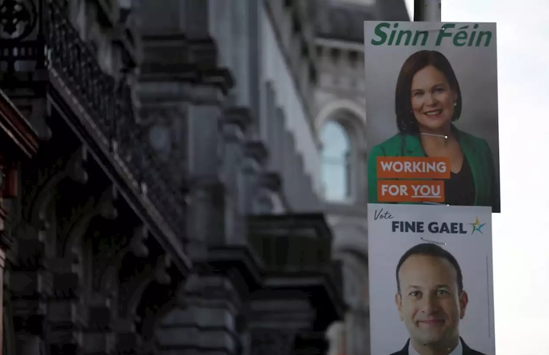 Στις κάλπες οι Ιρλανδοί με φαβορί το Σιν Φέιν