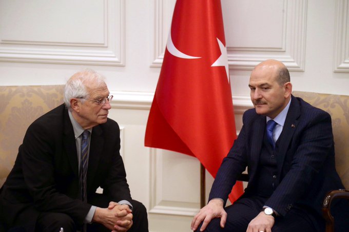 Μπορέλ: Τουρκία και Ε.Ε πρέπει να εργαστούμε χέρι-χέρι!- Στην Άγκυρα και ο Σαρλ Μισέλ