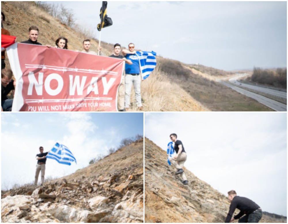 Σε Λέσβο και Έβρο η γερμανική ακροδεξιά οργάνωση “Identity Movement” με μηνύματα κατά των…