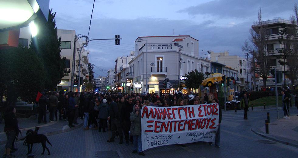 Ρέθυμνο: Καταγγελία για επίθεση ρατσιστών σε πορεία για το προσφυγικό