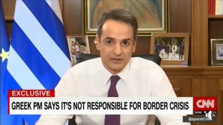 Κυρ. Μητσοτάκης στο CNN: Η συμφωνία Ε.Ε- Τουρκίας είναι νεκρή με ευθύνη του Ερντογάν