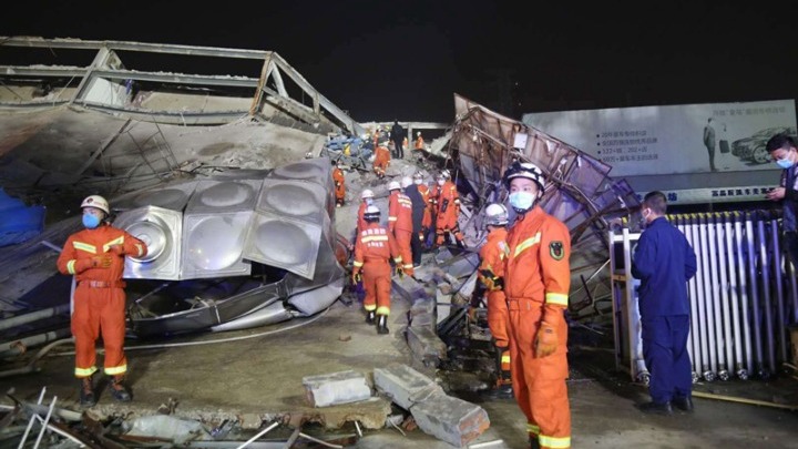 Έξι νεκροί από κατάρρευση κτιρίου στο Φουτζιάν της Κίνας- Το κτίριο χρησιμοποιούνταν για καραντίνα…