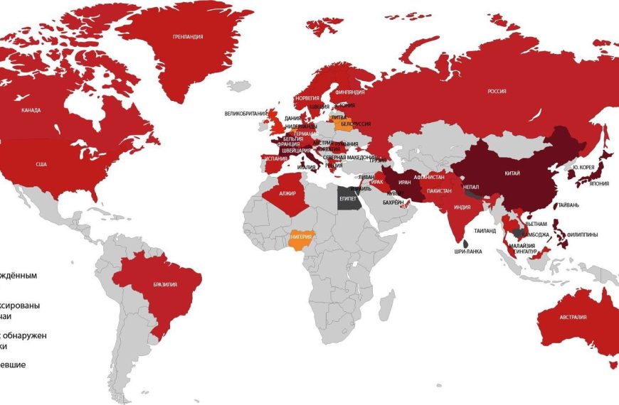 Ο “χάρτης” των θανάτων από Covid 19 παγκοσμίως- Σε ποια θέση είναι&hellip;