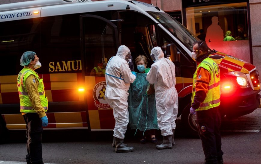 Ισπανία-Covid-19: 1.895 νέα κρούσματα κορονοϊού στη χώρα