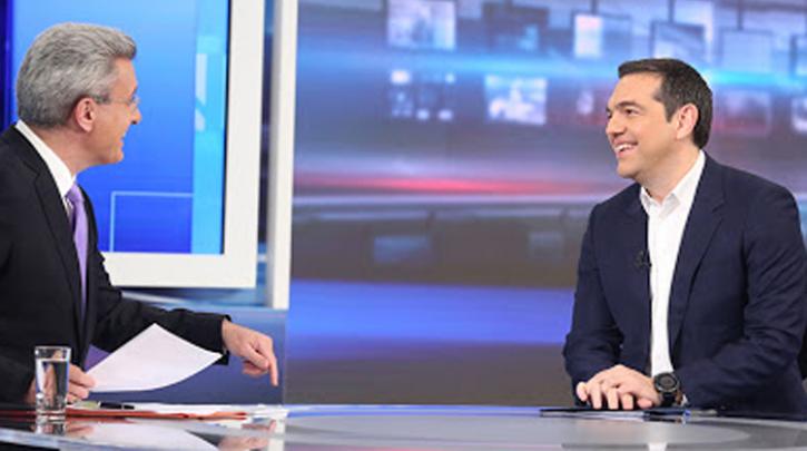 Ο Αλέξης Τσίπρας στο δελτίο ειδήσεων του Ant1