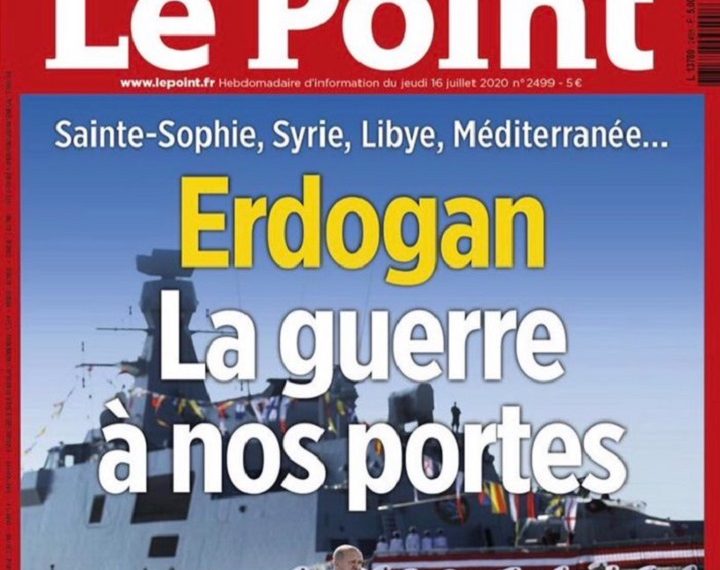 Αντιδράσεις στην Τουρκία για το εξώφυλλο του γαλλικού περιοδικού Le Point