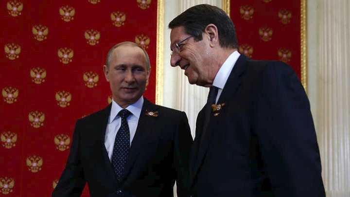 Επικοινωνία Αναστασιάδη-Πούτιν για τις τουρκικές ενέργειες στην ΑΟΖ της Κύπρου