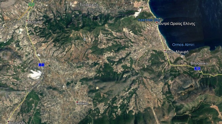 Κεχριές: Με εντολή Χαρδαλιά ενεργοποιείται η Υπηρεσία Copernicus – Πύρινη κόλαση (εικόνες, vid)