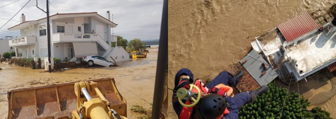 Ασύλληπτη τραγωδία στην Εύβοια: Πέντε νεκροί, μεταξύ τους βρέφος οκτώ μηνών!- Τεράστια επιχείρηση απεγκλωβισμών