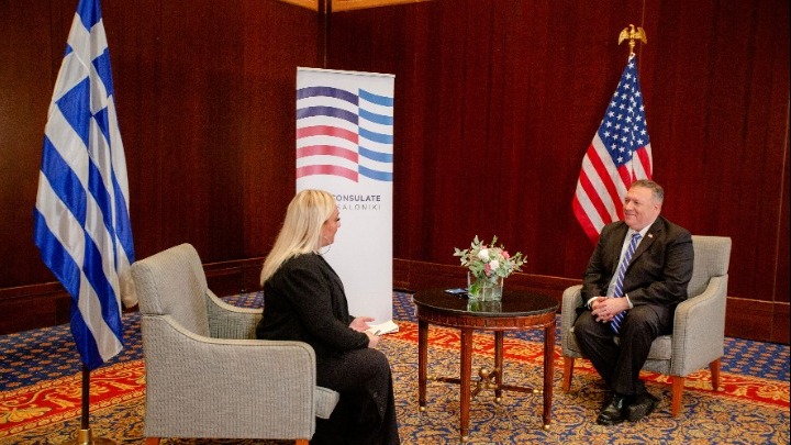 Μ. Πομπέο: «Οι θαλάσσιες διαφορές θα πρέπει να επιλύονται μέσω διαλόγου» (vid)