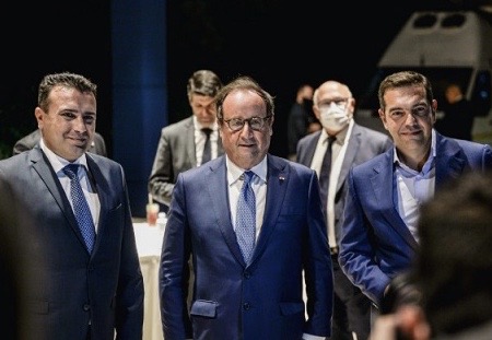 Δείπνο Τσίπρα με Ζάεφ και Ολάντ- Τι συζήτησαν- Η ανάρτηση του πρωθυπουργού της Βόρειας…