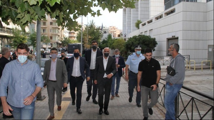 Δίκη Χρυσής Αυγής: Αντιπροσωπεία της ΝΔ στο Εφετείο