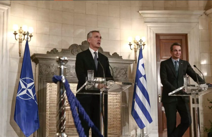 Μητσοτάκης: Η αν. Μεσόγειος δεν είναι διμερές ζήτημα – Στόλτενμπεργκ: Πρέπει να υπάρχει πνεύμα…