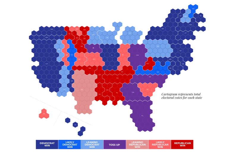 Εκλογές στις ΗΠΑ: H νύχτα των αποτελεσμάτων προβλέπεται μακρά