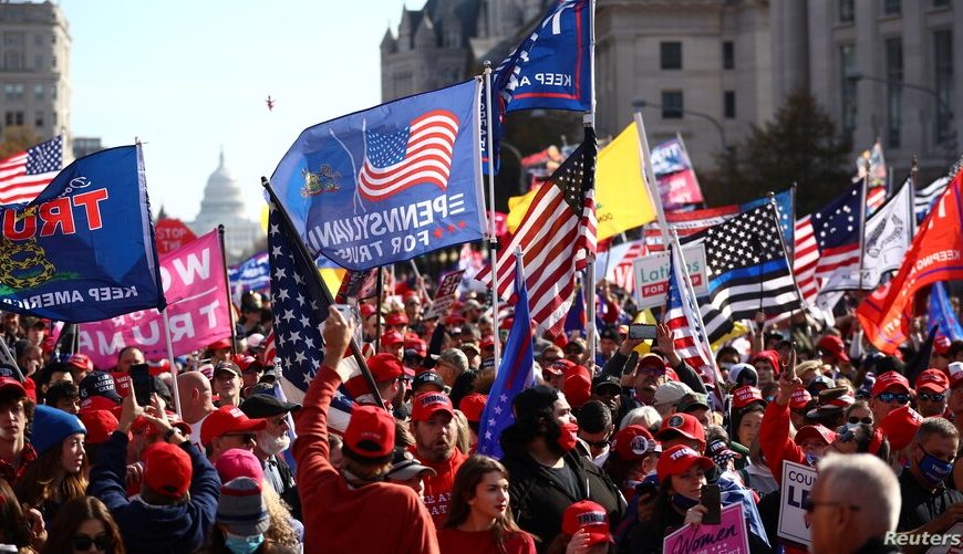 Ενα εκατομμύριο διαδηλωτές στην Ουάσιγκτον προς στήριξη του προέδρου Τραμπ