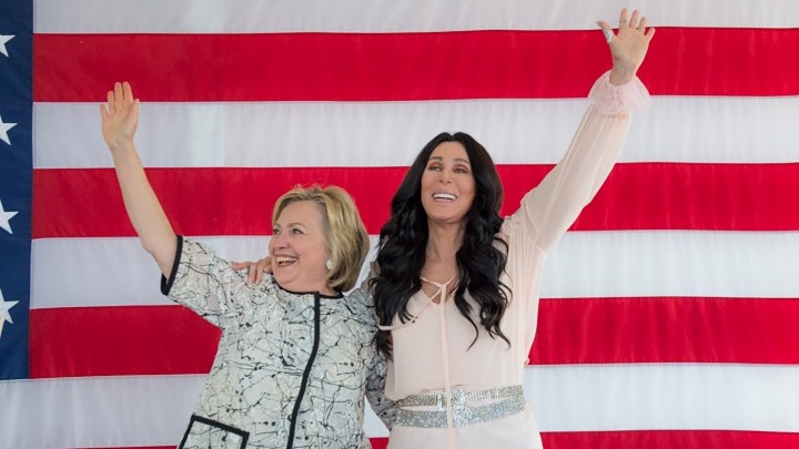 Σερ και Χίλαρι μαζί για τους δημοκρατικούς