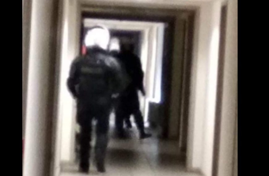 Ζωγράφου: Επιχείρηση της ΕΛ.ΑΣ στις φοιτητικές εστίες (Φώτο)