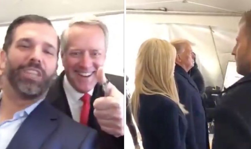 Οικογένεια Τραμπ: Γέλια, αστεία και χοροί την ώρα που γινόταν η εισβολή στο Καπιτώλιο