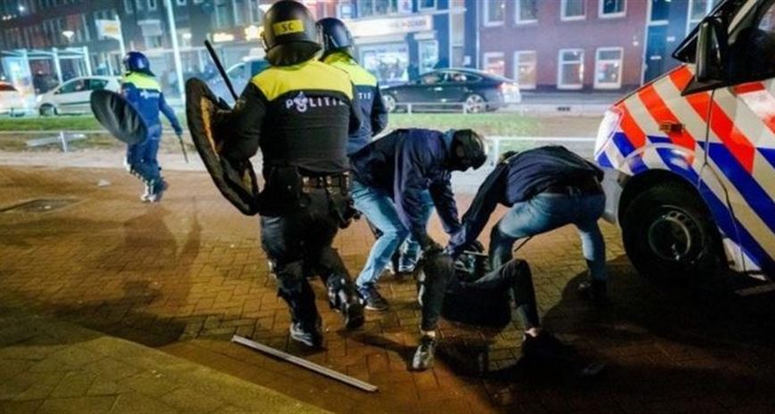 Ολλανδία: Τρίτη νύχτα ταραχών για το lockdown