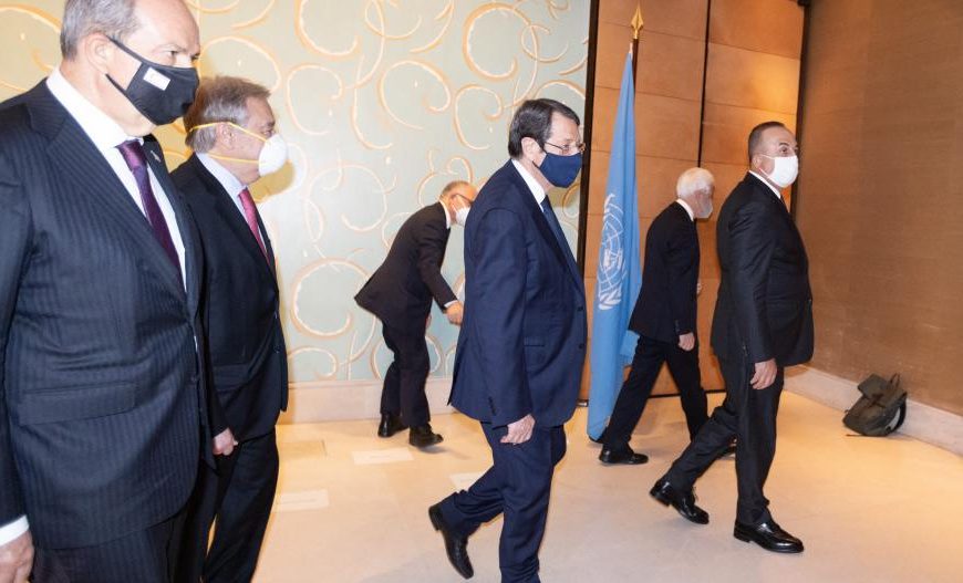 Η Τουρκία πέρασε “τροπαιοφόρος” από την Πενταμερή και στη Λευκωσία περί άλλα&hellip;