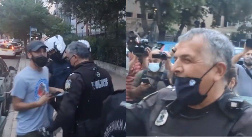 Θεσσαλονίκη: Αστυνομικός έπιασε από τον λαιμό δημοσιογράφο έξω από το ΑΠΘ (βίντεο)