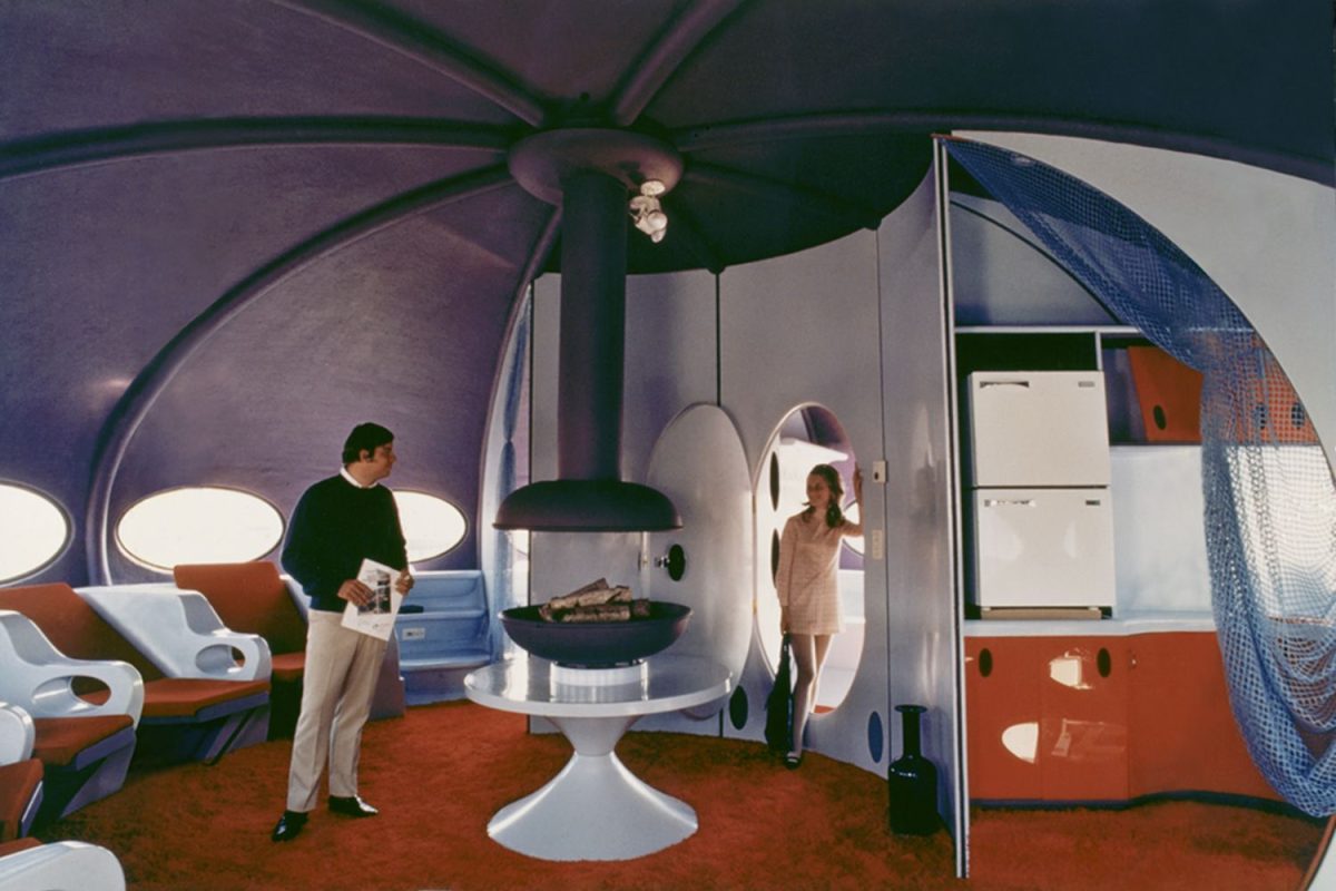 Διαμονή σε ένα Futuro House της δεκαετίας του 1960
