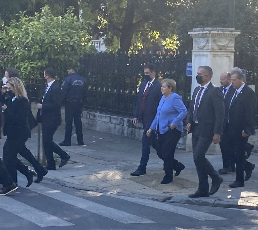Το “τελευταίο” μίλι της Μέρκελ στην Αθήνα…