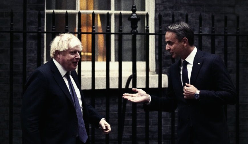 Επιστροφή στο Κραν Μοντανά ζήτησε ο Μητσοτάκης από τον Τζόνσον