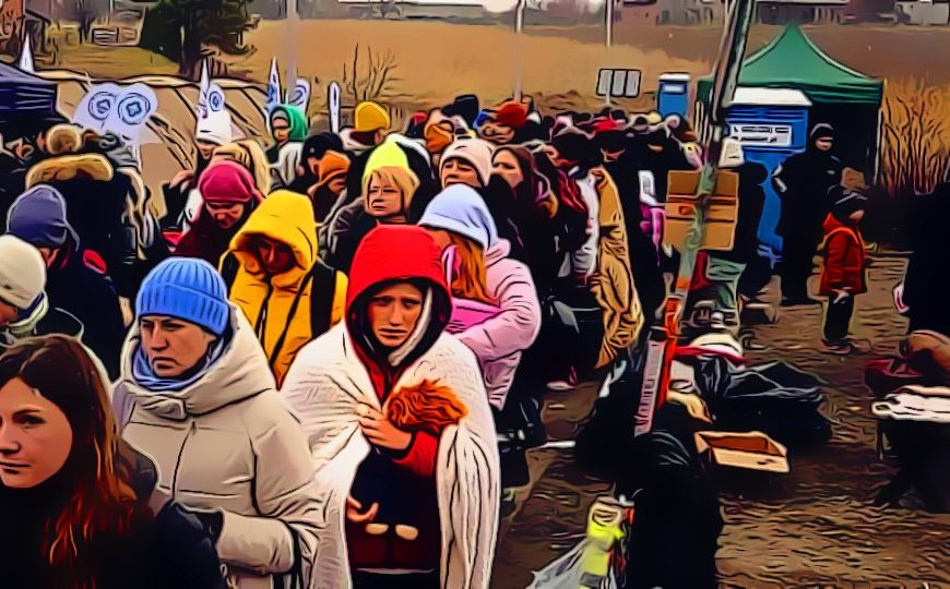 Πόσοι πρόσφυγες έχουν εγκαταλείψει την Ουκρανία και πού πηγαίνουν;