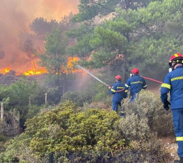 Τέταρτη μέρα καταστροφής στη Δαδιά – Αναζωπυρώσεις στη Λέσβο