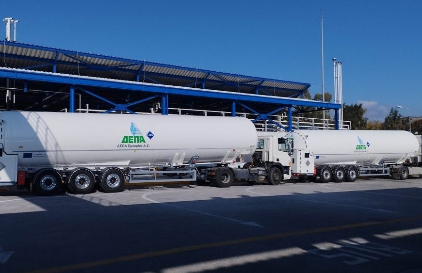 Η ΔΕΠΑ Εμπορίας ενισχύει το δίκτυο διακίνησης LNG με την προμήθεια τριών βυτιοφόρων