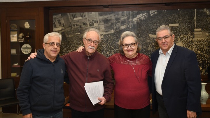 Δωρεά από το ΚΚΕ θεατρικού κειμένου για τη ζωή της Έλλης Αλεξίου