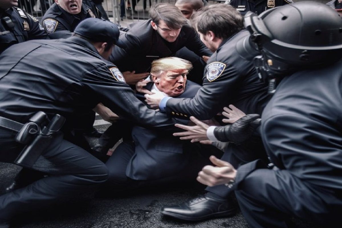 Midjourney: Eικόνες από τη σύλληψη του Ντόναλντ Τραμπ