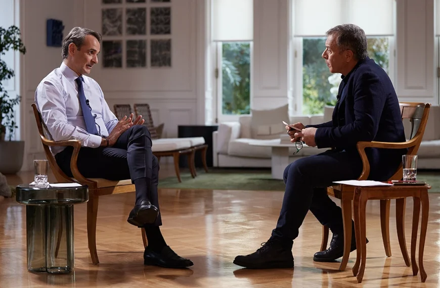 Συνέντευξη Μητσοτάκη στους «Πρωταγωνιστές»: Επιβάτης του μοιραίου τρένου&hellip;