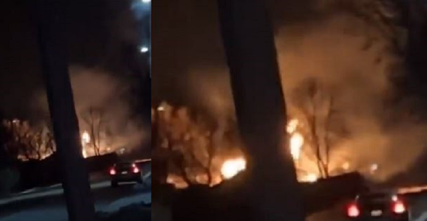 ΗΠΑ: Εκτροχιάστηκε ξανά τρένο που κουβαλούσε τοξικά χημικά – Ολέθριες πυρκαγιές