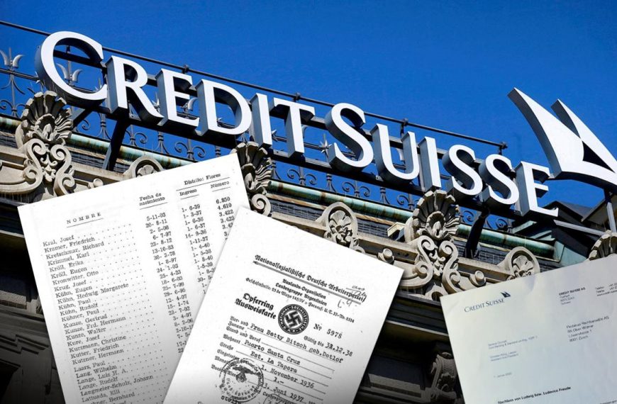 H Credit Suisse παρεμπόδισε έρευνα για λογαριασμούς των Ναζί