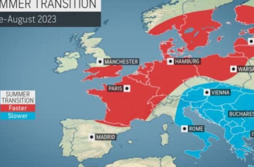 Καλοκαίρι 2023: Η εκτίμηση αμερικανών μετεωρολόγων για τον καιρό σε Ελλάδα και Ευρώπη