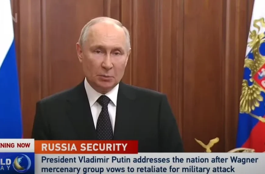 Πούτιν: Είναι προδοσία, αυτοί που οργάνωσαν την εξέγερση&hellip;