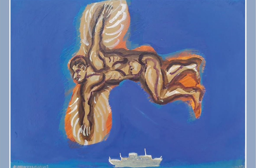 “Ίκαρος, ο έφηβος άγγελος” του Τάσου Μαντζαβίνου στον Τριαντάρο της Τήνου