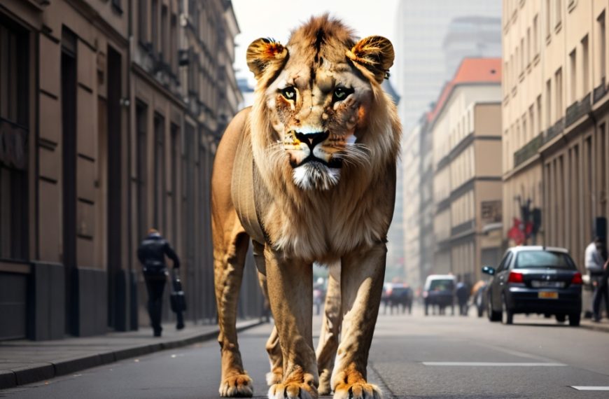 Λιοντάρι κυκλοφορεί ελεύθερο στο Βερολίνο