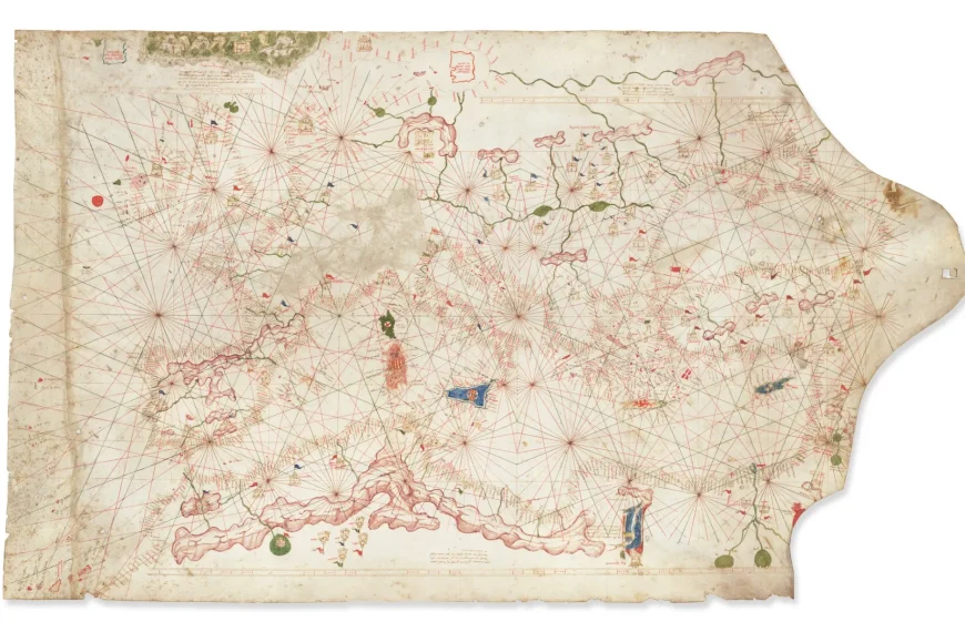 Ναυτικός χάρτης αποδείχθηκε θησαυρός του 14ου αιώνα