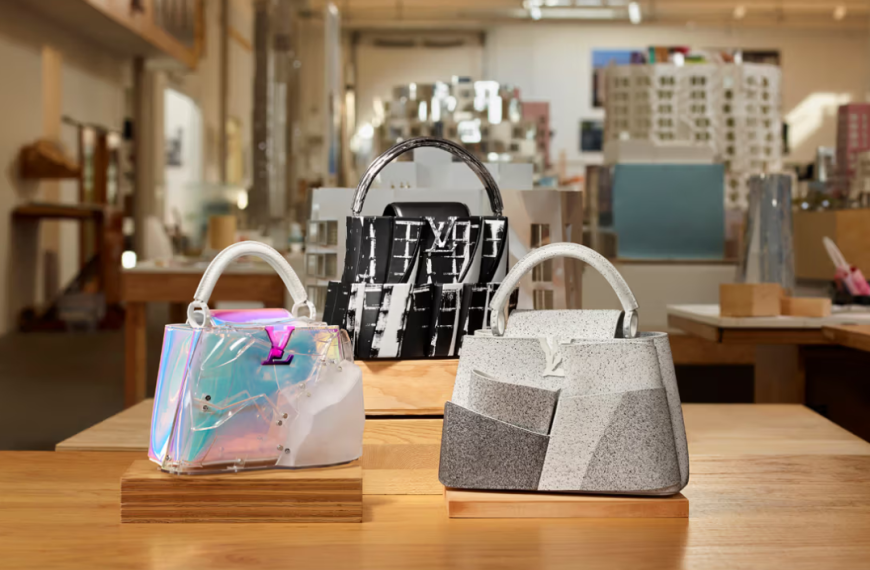 «Louis Vuitton x Frank Gehry»: Τσάντες από τον αρχιτέκτονα-θρύλο