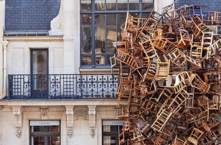 «Nest in Liaigre»: Eγκατάσταση του Tadashi Kawamata στο Παρίσι