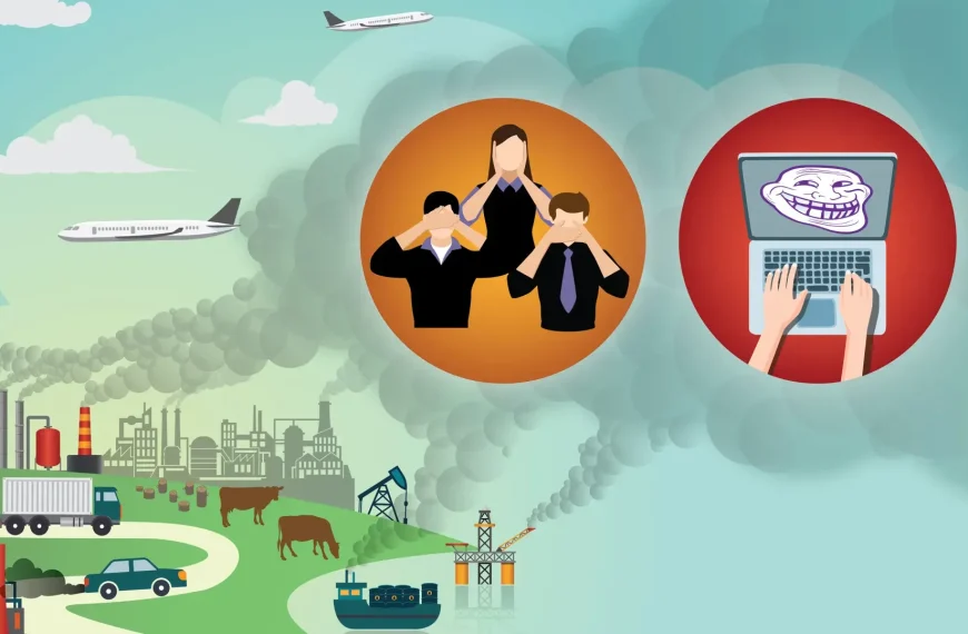 Η «νέα άρνηση» της κλιματικής αλλαγής κατακλύζει το διαδίκτυο